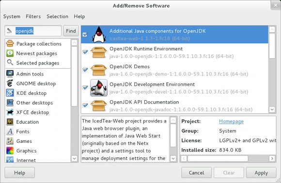 установка Java на Linux